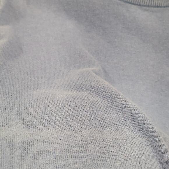 J Crew Blue Soft Crew Neck Pullover Sweater Medium Cotton Cashmere Blend Casual - Picture 10 of 11